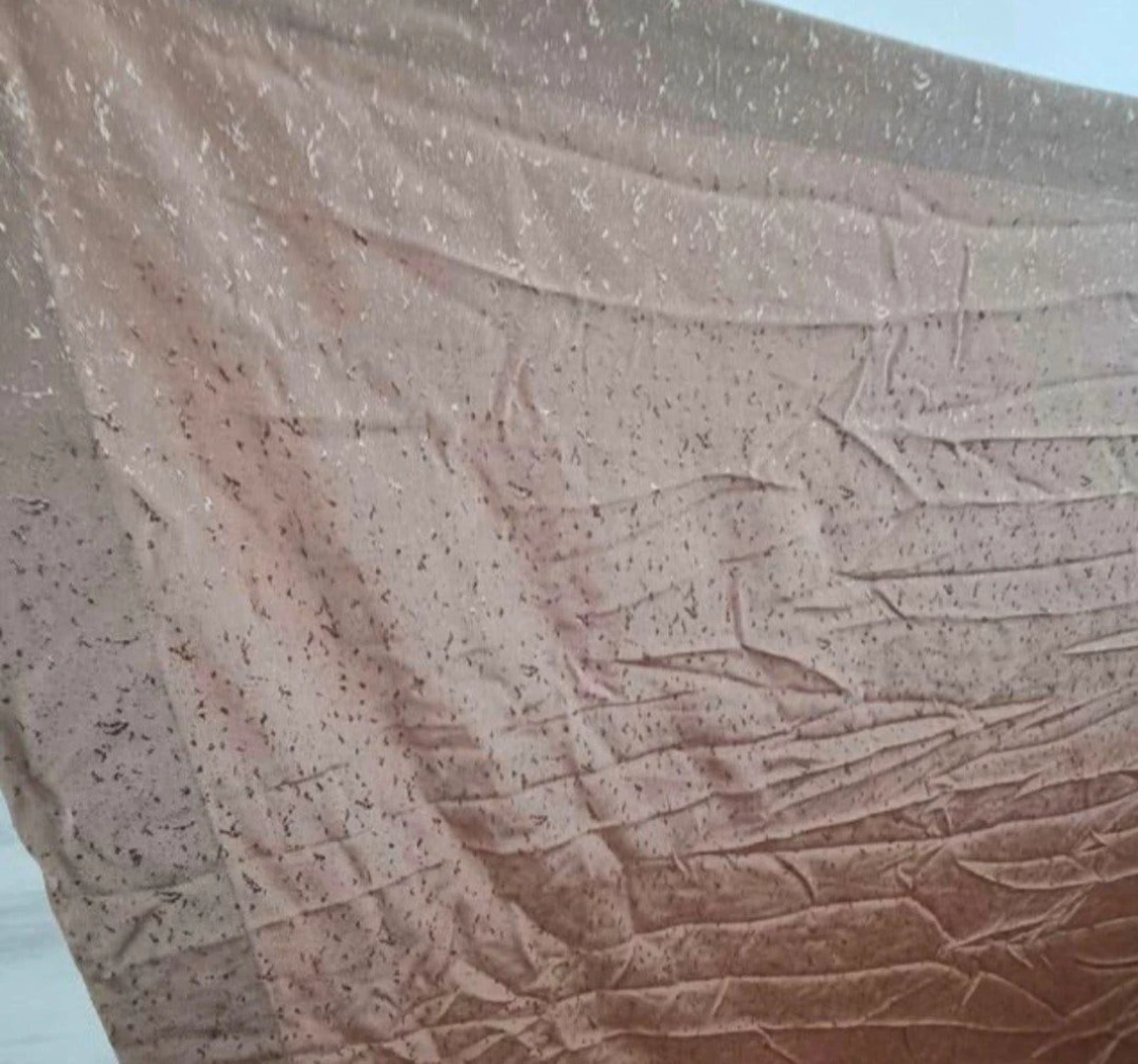 Luxe klassieke gordijnen set kraaltjes taupe beige 240x200cm – photo 6